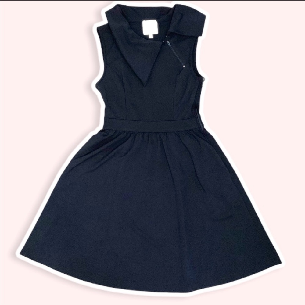 SALE‼️Modcloth Sleeveless Dress with Collar